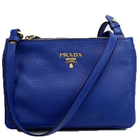 prada blue crossbody|Prada crossbody wallet.